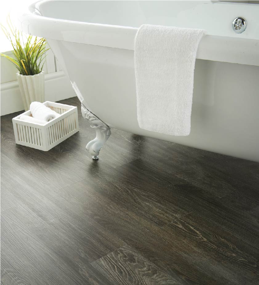 Dark Grey Oak Effect Planks A