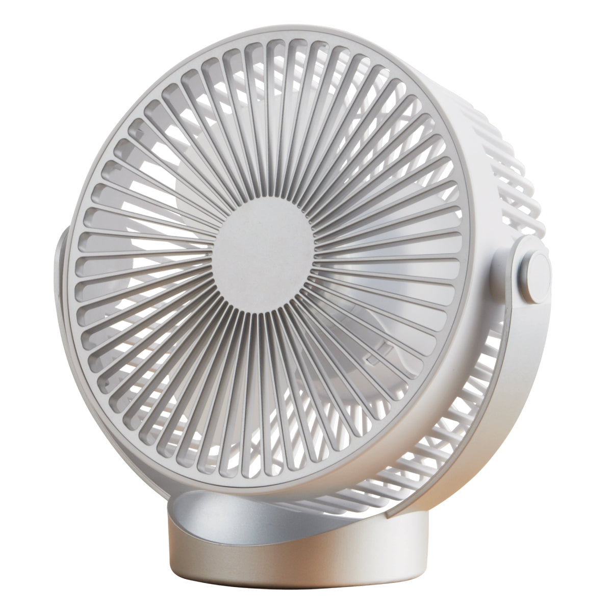 Rechargeable desk fan