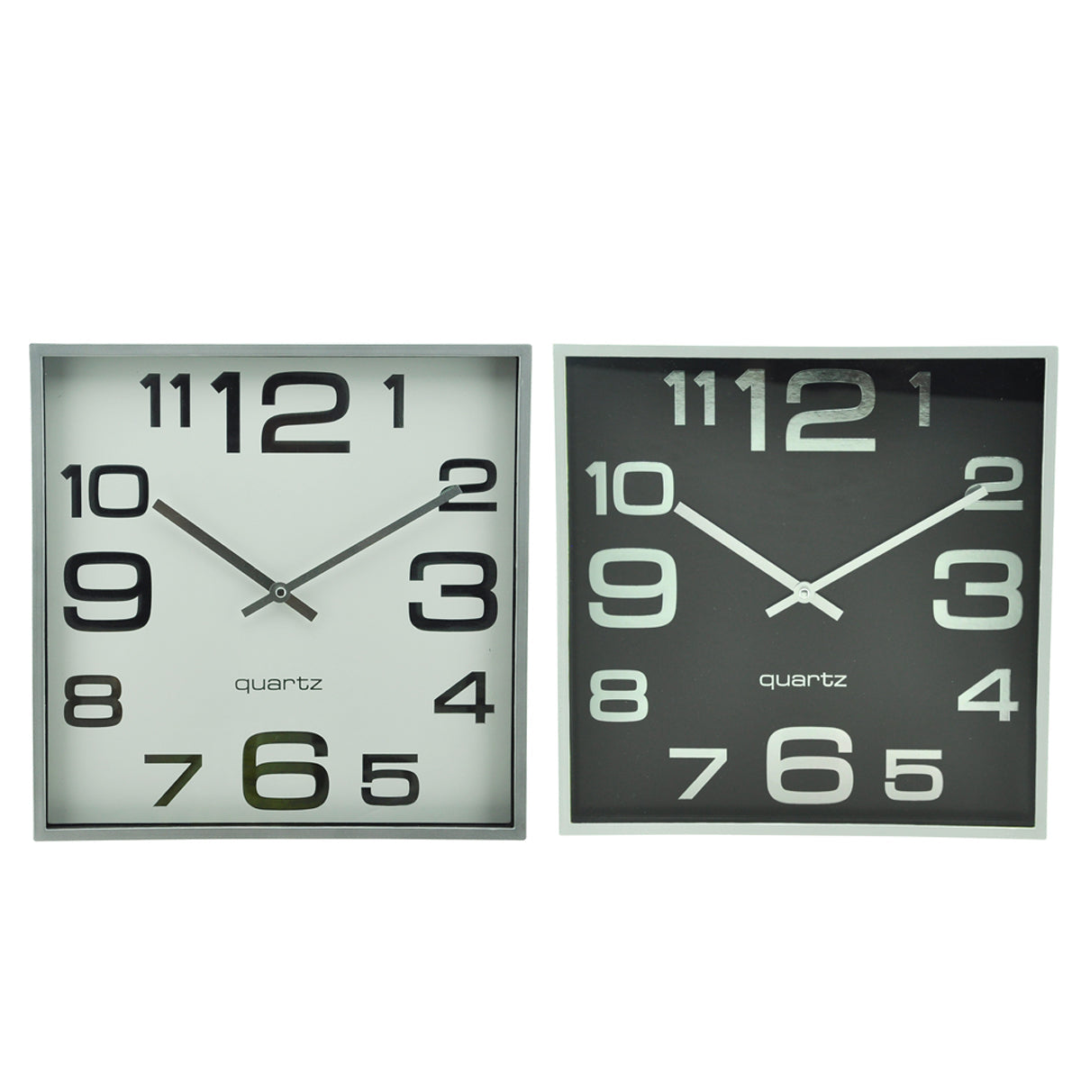 MONOCHROME SQUARE CLOCK