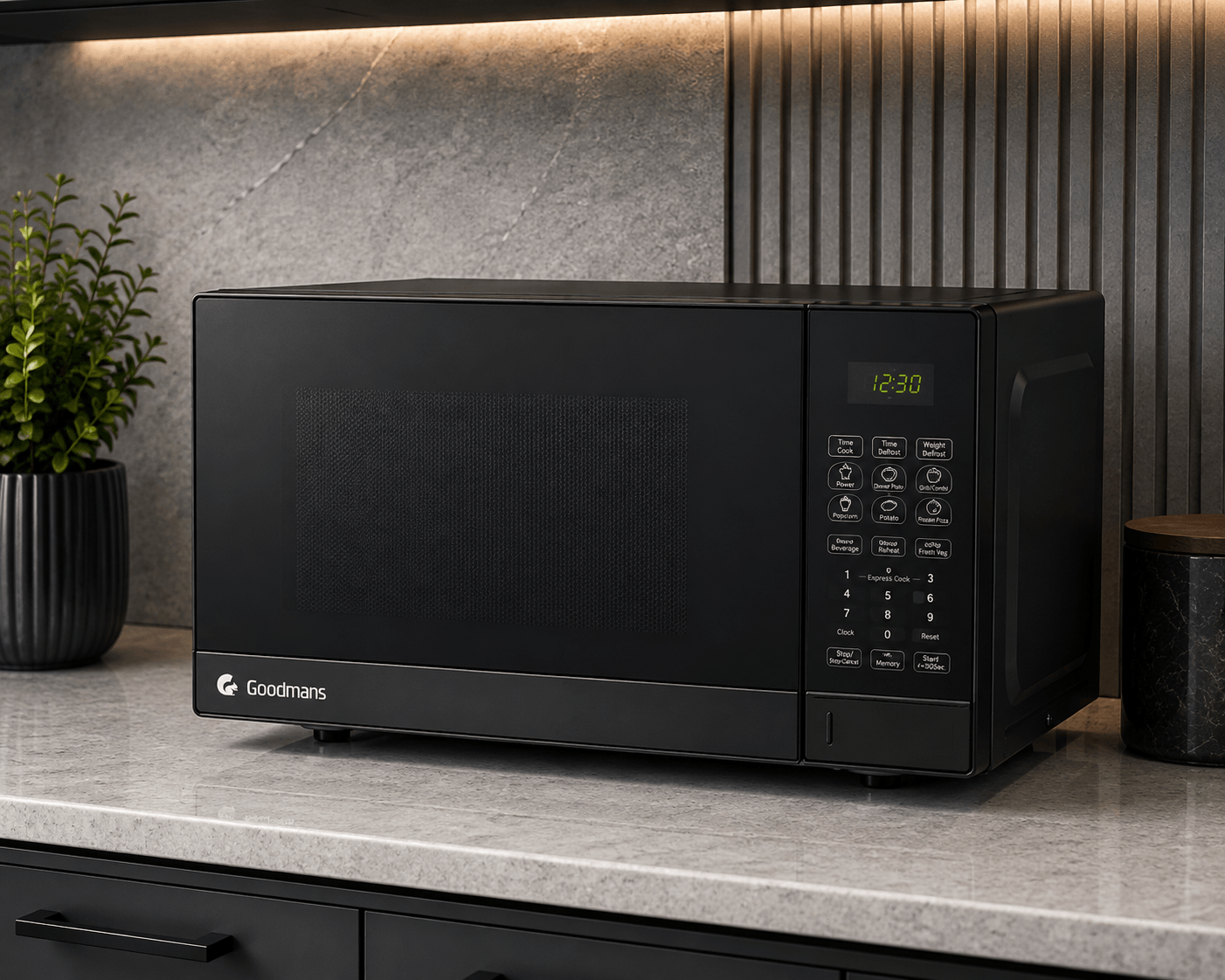 Goodmans 30L Digital 3-in-1 Microwave with Grill & Convection