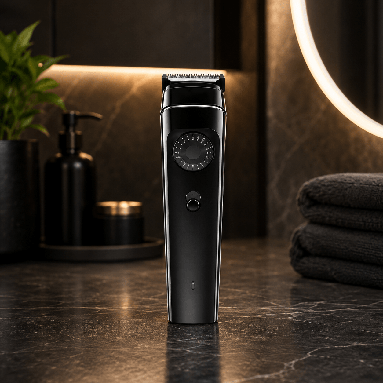 Goodmans Rechargeable hair trimmer Two attached comb (from 1-10mm,11-20mm,19 range adj.) (956L)