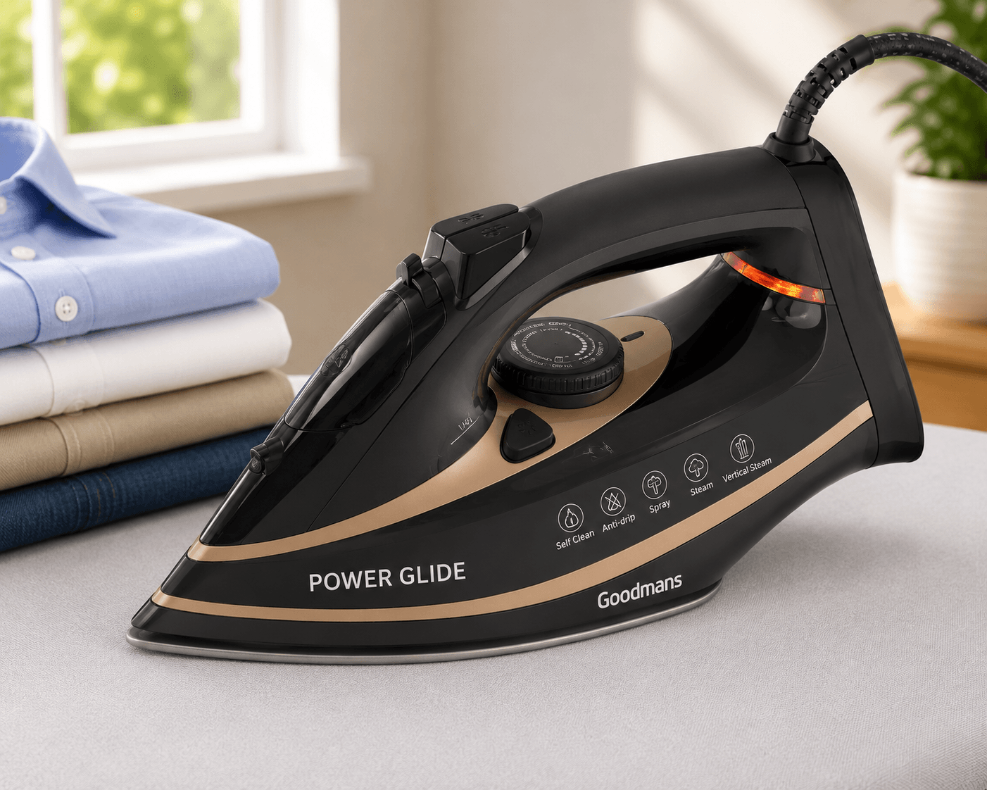 Goodmans Black & Glod Ceraglide Iron (151825)