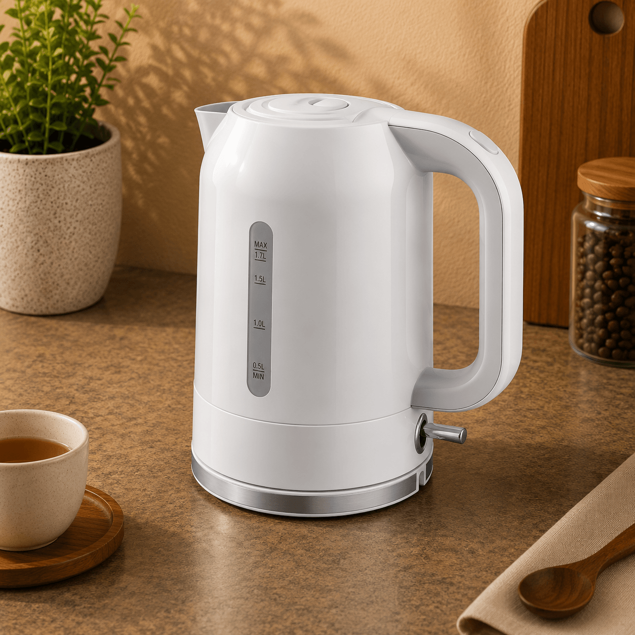 GOODMANS PlasticWHITE Kettle (386650)