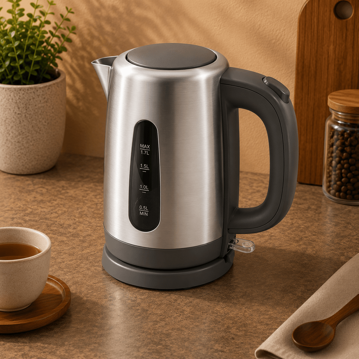 GOODMANS 1.7L Brushed Kettle (386963)