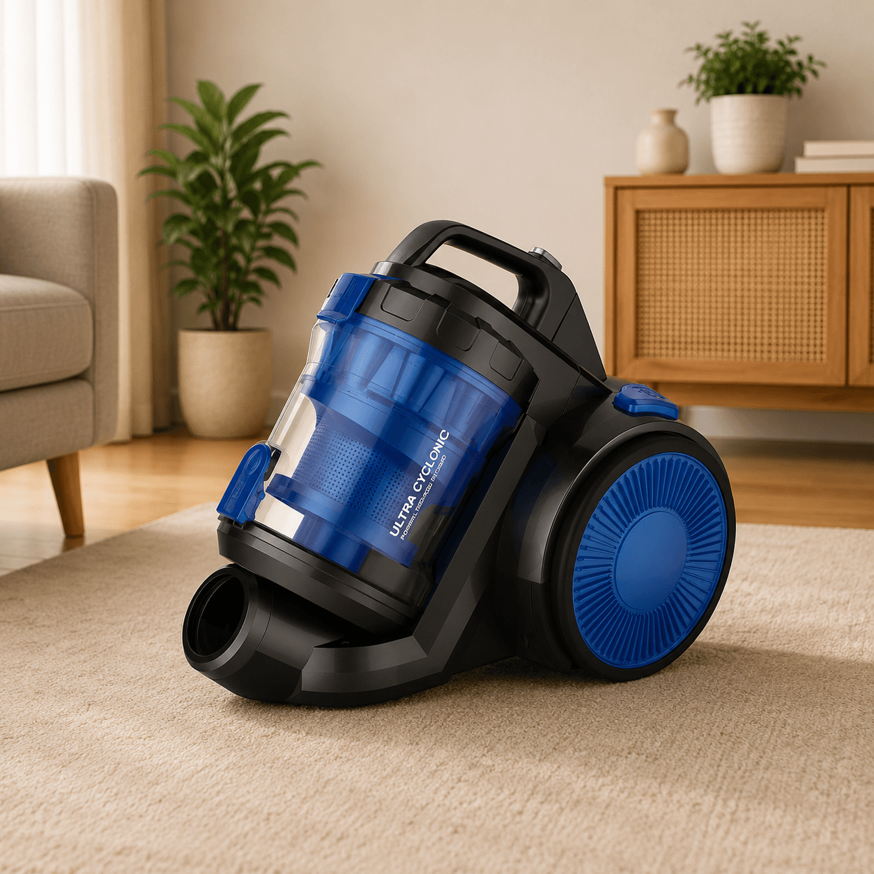 Goodmans Vacuum Cleaner 1400w Main features: Multi-Cyclone Permanent filter design With block f (165B)
