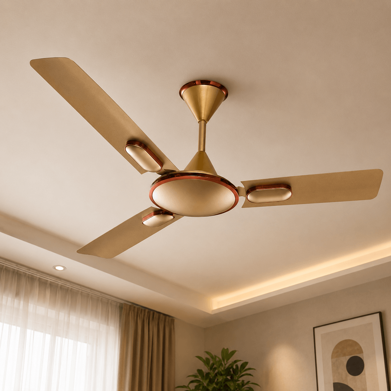 Goodmans Deco M12 Contemporary Decorative Ceiling Fan